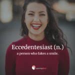 Eccedentesiast definition .